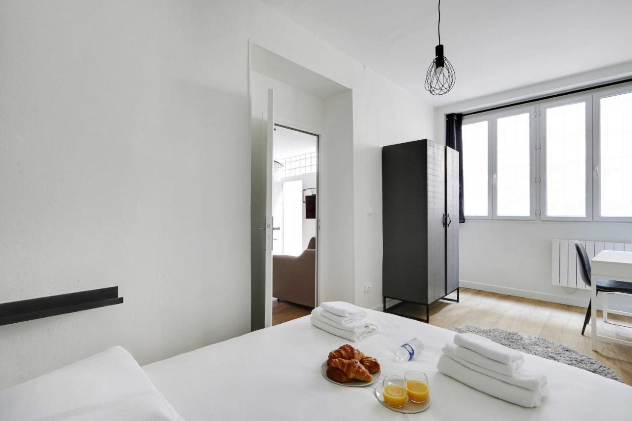 Апартаменты Charming Appart 4P1Br Le Marais Париж Экстерьер фото